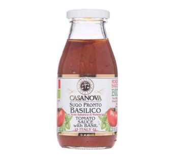 Salsa cu rosii, busuioc si otet balsamic de Modena I.g.p 250 g