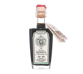 Otet Balsamic de Modena IGP maturat 4 ani -Serie 4 corone GREEN- Officinae Defrutum 250ml