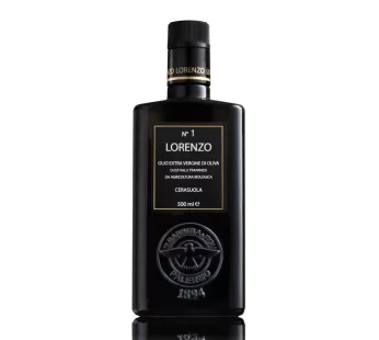 LORENZO NO.1 Ulei de măsline extravirgin organic Sicilian EVOO – D.O.P. “Valli Trapanesi” 500 ml