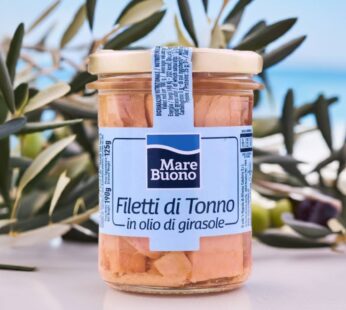 File de ton in ulei de floarea soarelui Osole e Napule 190 g