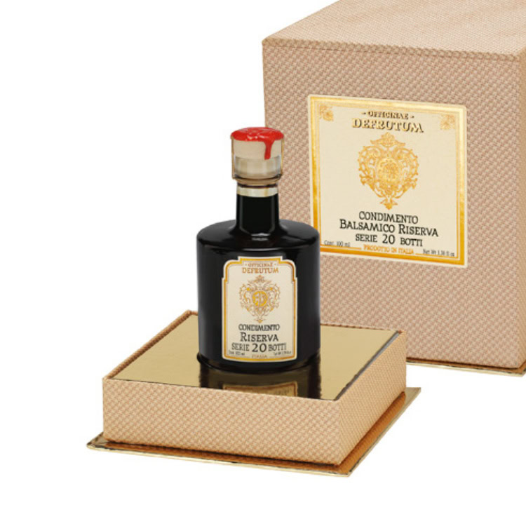 Condiment Balsamic de Modena maturat 20 ani- RISERVA SERIE 20-Officinae Defrutum 100 ml