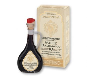 Condiment balsamic de Modena cu miere maturat 10 ani “Honey” Officinae Defrutum 100 ml